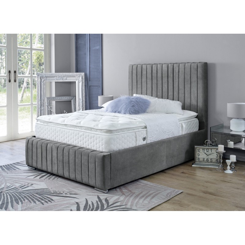 SB Yllas Naples Grey 4ft6 Double bed